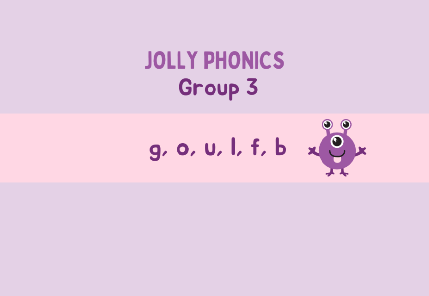 Jolly Phonics Group 3