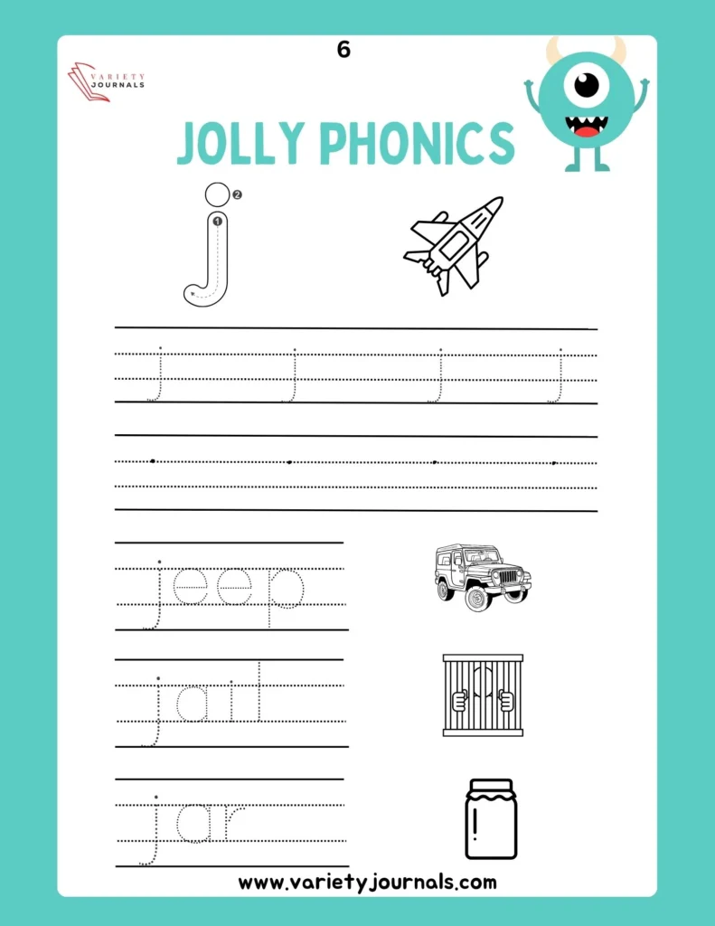 j sound worksheet1