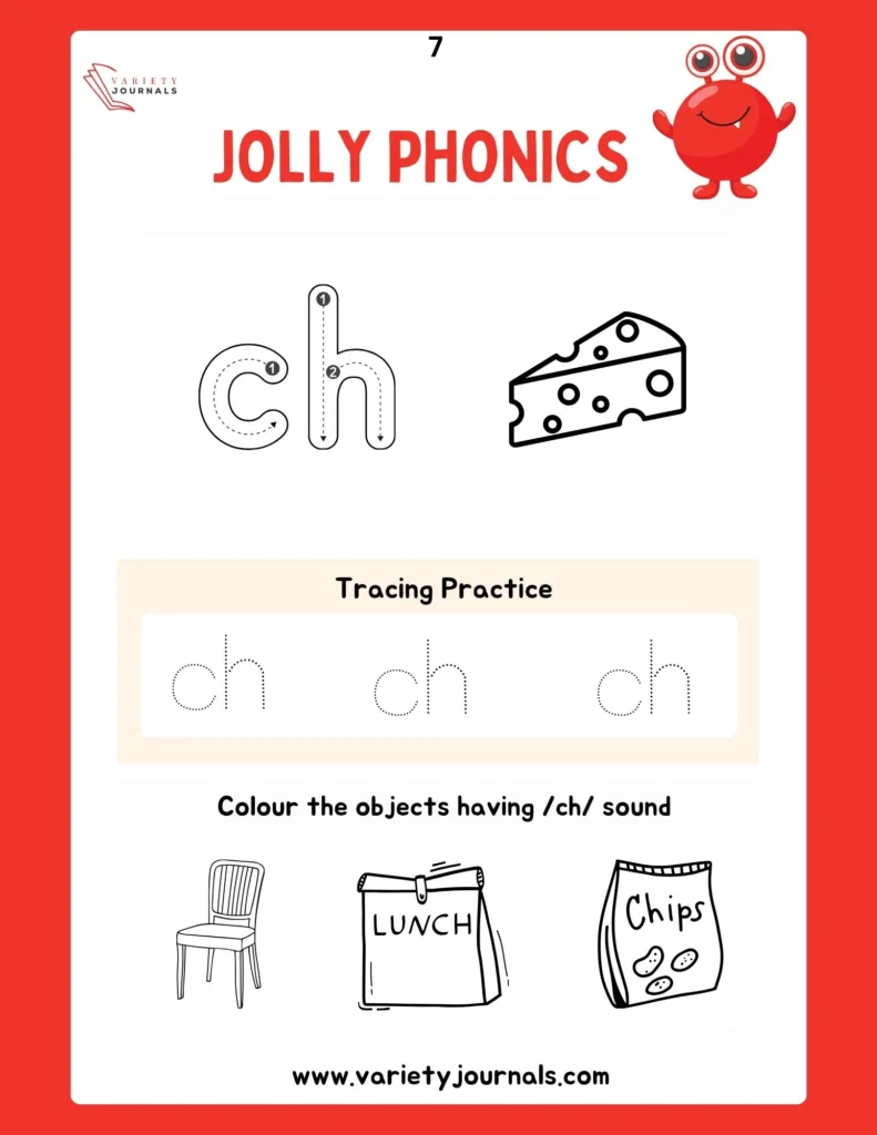 ch sound worksheet